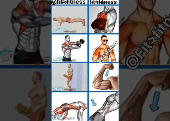Arms shoulder abs and chest #fitness #homeworkout