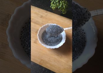 Sabja seeds for fast weight loss#basilseeds benefits#healthydrink #viral#shorts