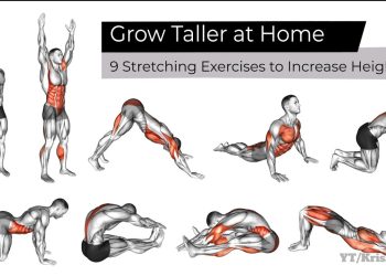 Grow Taller at Home | 9 Stretching Exercises to Increase Height