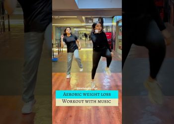 Loose weight with this aerobic workout #motivation #workout #weightloss #ytshorts #cardio