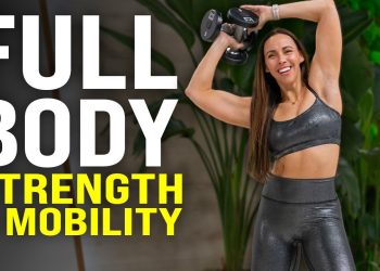 Full Body Low-Impact Dumbbell Workout to Improve Strength and Mobility!