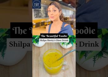 Shilpa Shetty Ghee Turmeric Morning Drink #shilpashetty #morningdrink #thebeautifulfoodie