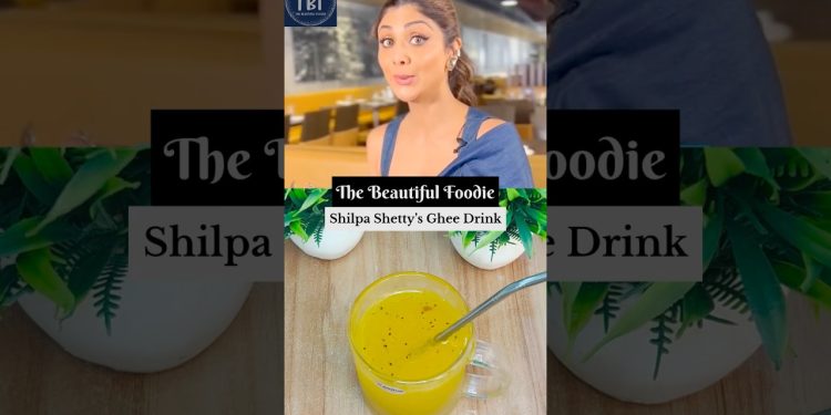 Shilpa Shetty Ghee Turmeric Morning Drink #shilpashetty #morningdrink #thebeautifulfoodie