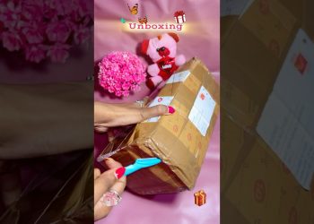 Gifts unboxing 🎁💐😍 #trending