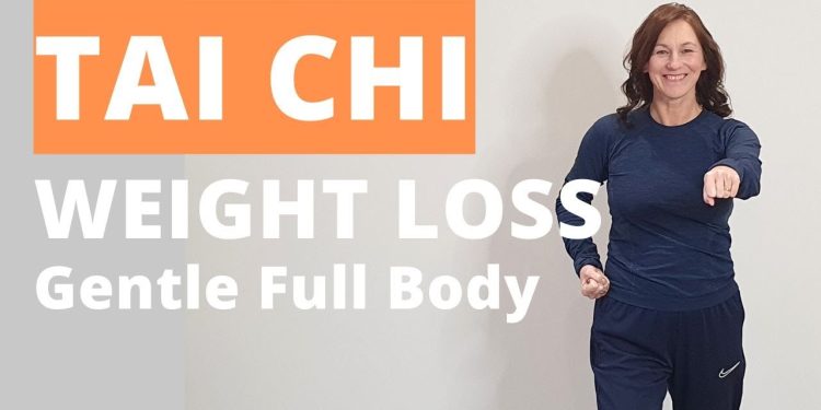 30 Mins Tai Chi for Weight Loss – Seniors & Beginners – Gentle Full Body to start New Year #taichi