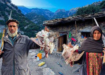 Rustic Mountain Lifestyle in Afghanistan’s Countryside – Daily Life, Hunting & Traditional Cooking