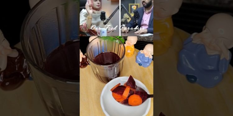 Beetroot + Carrot = Healthy Drink by Naima Apa #healthyfood #health #beetroot
