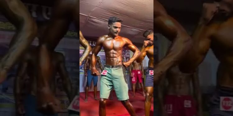 Mr.raipur bodybuilding competition 2022 | nitin sahu bodybuilder | men’s physique athlete |