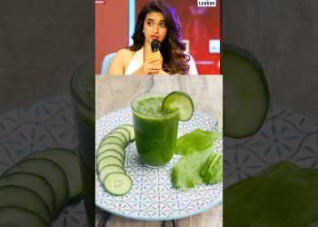 Keerthy Suresh’s Morning Green Juice | Antioxidant Drink | Detox Drink | Breakfast Smoothie |#shorts