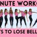 7 DAY CHALLENGE 7 MINUTE WORKOUT TO LOSE BELLY FAT – HOME WORKOUT TO LOSE INCHES   Lucy Wyndham-Read
