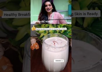 🌟Breakfast Smoothie for Glowing Skin 🌟 #shorts #breakfast