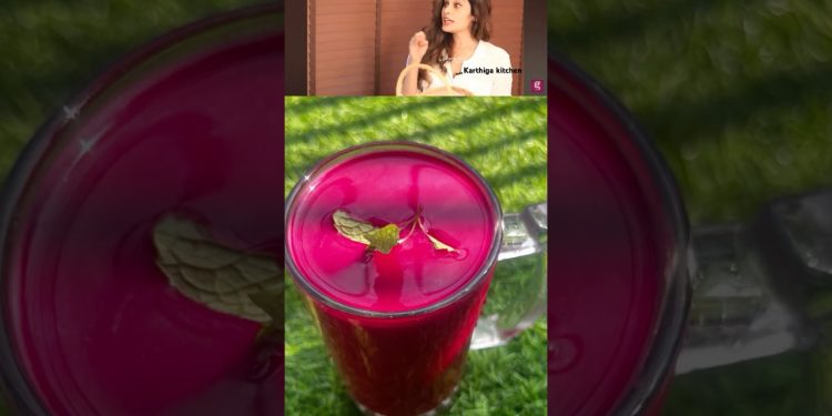 Beetroot Juice | Skin Care Juice | Glowing Skin | Health Drink | Juice for Glowing Skin #shorts