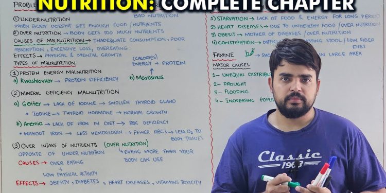 Class 9th chapter 8: Nutrition (One shot lecture)