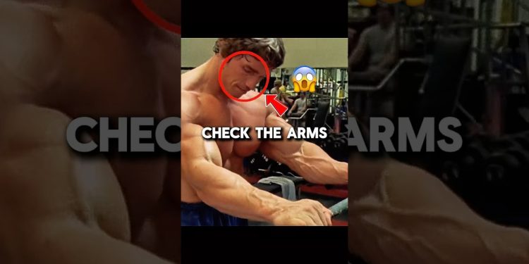 Arnold Insane Arms🥶#shorts #bodybuilding #arnoldschwarzenegger