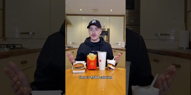 High Protein McDonald’s Meal #diet #food #weightloss #nutrition #fatloss #gym #fitness #dietplan