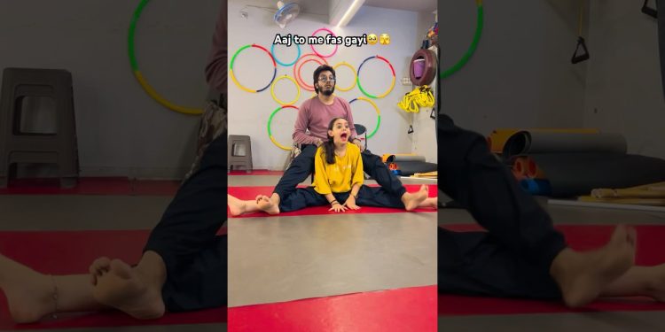 Aaj to me fas gayi🥹🫣#kashishpatel #workout #hardwork #dailyworkout #practicetime #practice #shorts