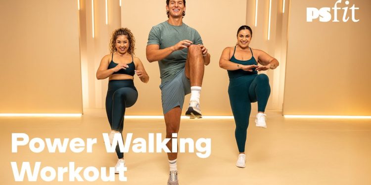 30-Minute At-Home Power Walking Workout | Tanner Courtad | Low Impact Cardio