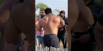 Monster Bhai🔥In Vipin Desi Fitness 😱 #shorts #motivation #fitness #vipindesifitness