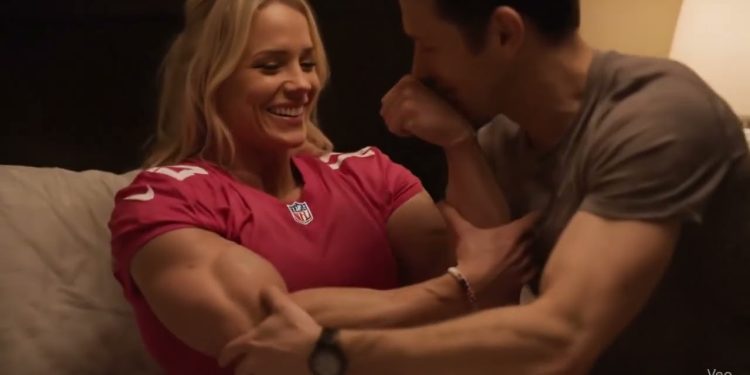 Female Bodybuilder Bodybuilder s Biceps Flex