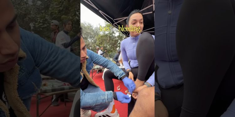 DUMB DECISIONS 😭🙏| Toes *bleeding* while running & bank account trauma 🥲 #fitness #minivlog