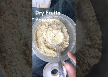 Healthy Homemade Dry Fruits Powder 😋🥛💪🏻 #dryfruits #powder