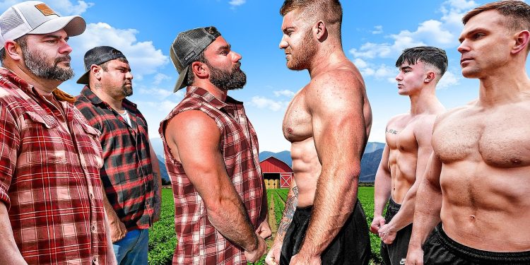 FARMERS VS BODYBUILDERS #2 (Who Is Stronger?)