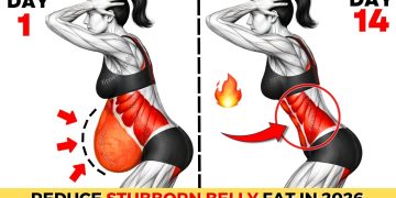➜Lose Stubborn Belly Fat Quickly ➜  30-Min Standing Abs Workout 🔥No Jumping (Reduce fat in 2026)