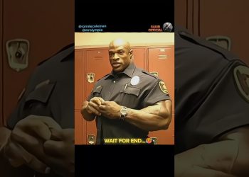 RONNIE COLEMAN POLICE OFFICER 😈 MR OLYMPIA CHAMPION 🏆 GYM SWAG 🥵 #ronniecoleman #mrolympia #aura