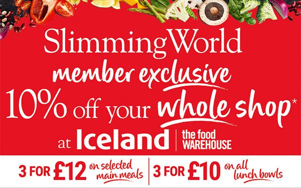 Slimming World Iceland discount for members
