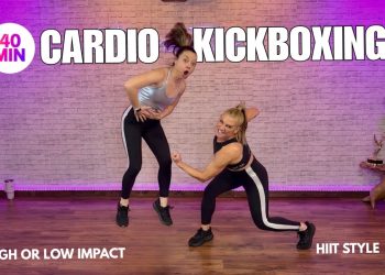 Cardio Kickboxing HIIT Workout | 40 Minutes – No Equipment