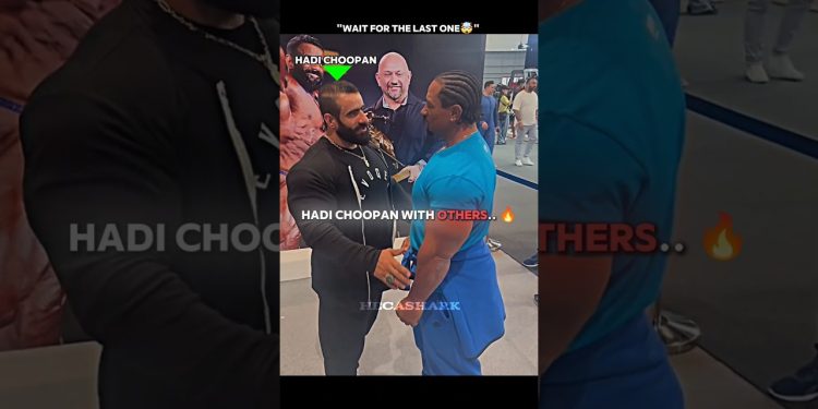 THE LAST ONE 🤯 HADI CHOOPAN SHOCKED #ytshorts #motivation #bodybuilding #edit #reactionvideo