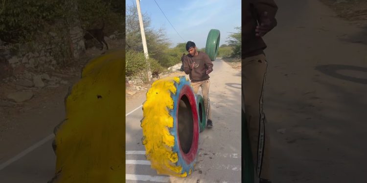 Bhaiii Ko Dekho Jaraa 😱 #fitness #shorts #stunt #desi #power