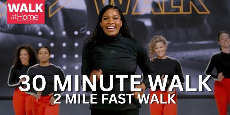 Walking Exercise | 30 Minute FAST Walk with Taja Wilson – 2 Mile Workout