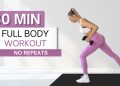 30 min NO REPEATS FULL BODY WORKOUT | Dumbbell Sculpt | Warm Up and Cool Down Included