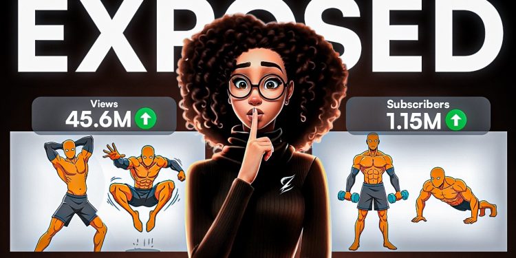 The SECRET to Creating a VIRAL Faceless Fitness Channel With AI