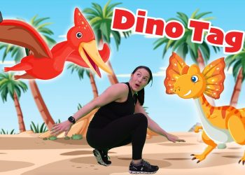 DINO TAG 2.0 – Workout (ages 3-8) | Tabata Kids Workouts