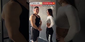 Why is this girl so strong?😮​⁠ #shorts #gym #challenge #bodybuilding #foryou