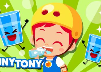 Let's Drink Water💧 | Good Habit Songs for Kids | Healthy Habits Songs | Preschool Songs | JunyTony