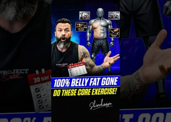 100% Belly Fat Gone Do These Core Exercise!