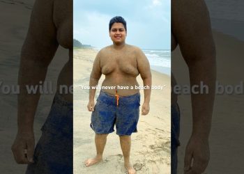 Beach body transformation 🇮🇳 #motivation #transformation #weightloss