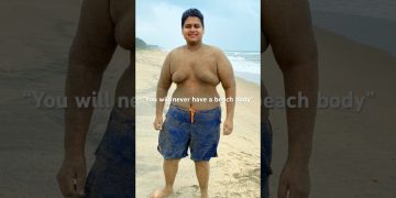 Beach body transformation 🇮🇳 #motivation #transformation #weightloss