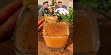 Healthy Carrot Drink for winters immunity boosting #healthydrink #healthyjuice #healthyrecipes