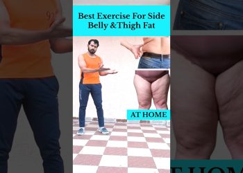 Reduce side belly & thigh fat #ytshorts #fatloss #exercise #weightloss #workout #fitness #shorts