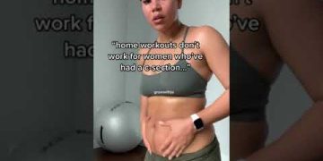 Lower Belly Transformation Post C-Section #workoutmotivation