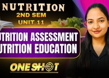 NUTRITION – One Shot Class Unit 11 nutrition assessment and nutrition education bsc nursing 1st year