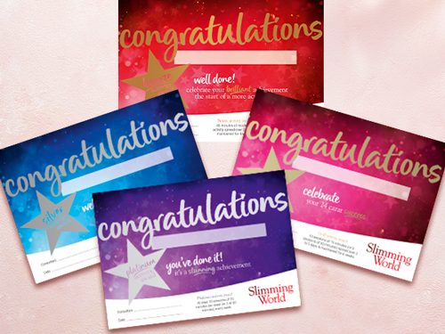 Slimming World activity awards – explained