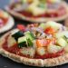 Pineapple and Veggie Pita Bread Pizza