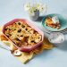 hot cross bun bread and butter pudding