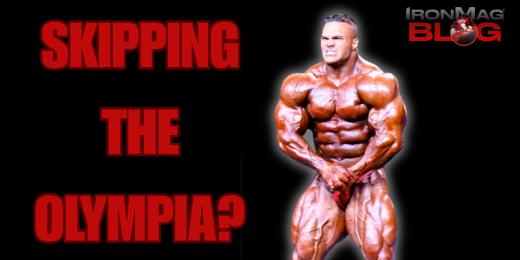 Nick Walker to Skip the Olympia AGAIN? – IronMag Bodybuilding & Fitness Blog