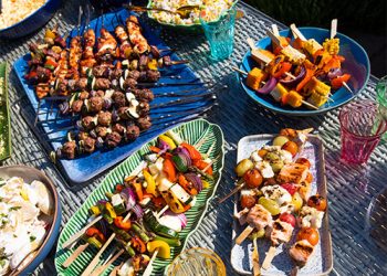 BBQ skewers – 5 ways